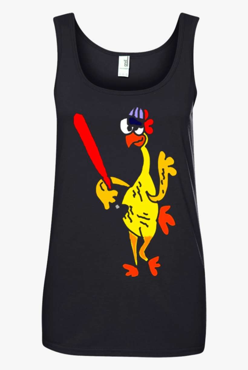 Smiletodaytees Funny Rubber Chicken Baseball T-shirt - Shirt, transparent png download