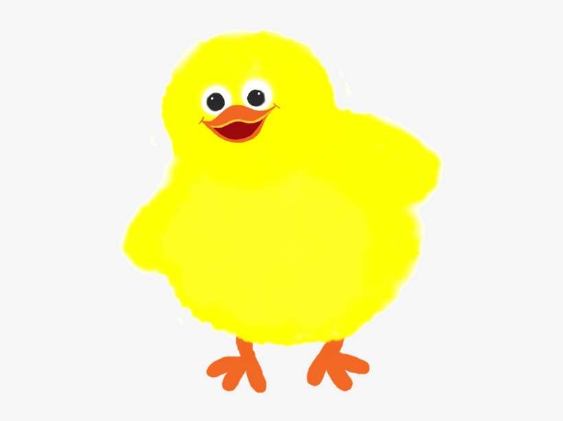 Pink Easter Chick - Duck, transparent png download