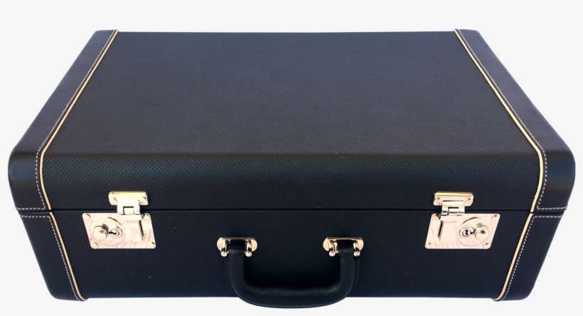 The Laurence Kenyon Suitcase In “sports Car” Black, transparent png download
