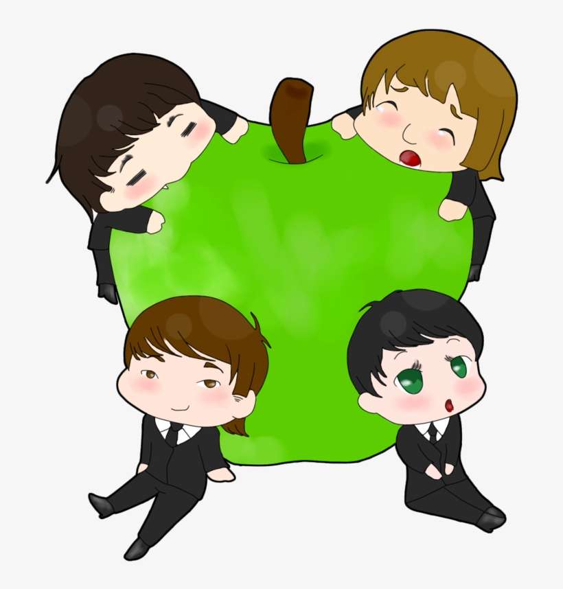 Image Transparent Chibi The Anime Fan Art Transprent - The Beatles, transparent png download