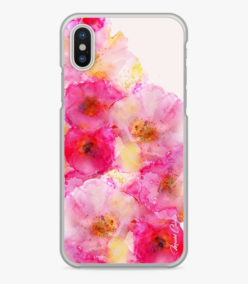 Coque Iphone X Watercolor Bouquet Flowers - Flower, transparent png download
