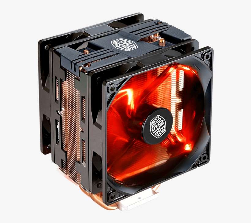 Cooler Master Hyper 212 Led Turbo Black Cover, transparent png download