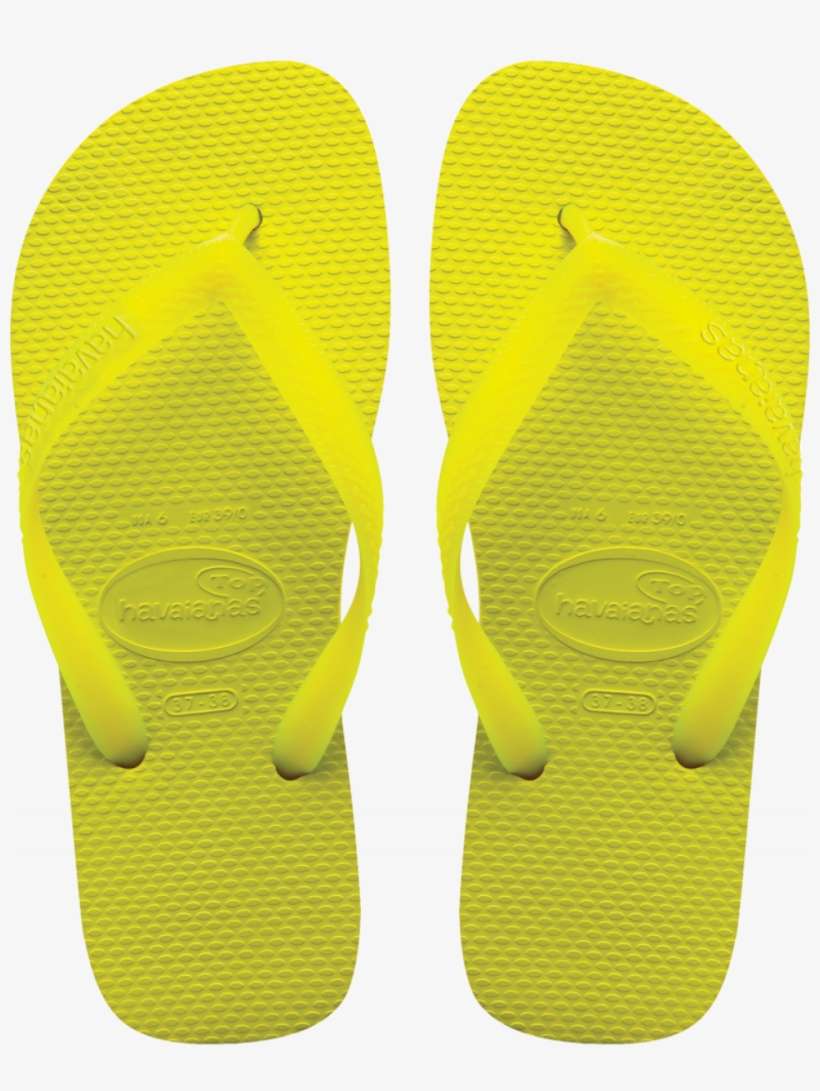 flip flops yellow