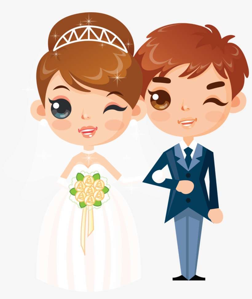 Fashion Wedding Modelos Pinterest - Жених И Невеста Пнг, transparent png download