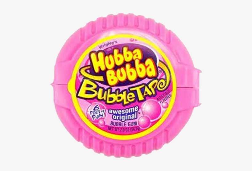 Hubba Bubba Original Bubble Tape Bubble Gum - Bubble Tape Hubba Bubba, transparent png download