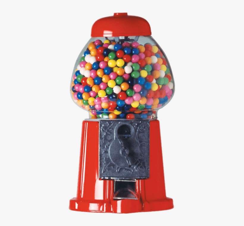 Bubble Gum Dispenser - Bubble Gum Machine Png, transparent png download