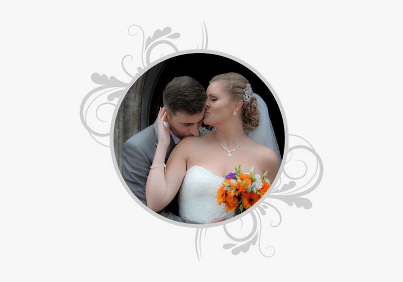 Wedding Couple In Front Of The Church - Wedding, transparent png download