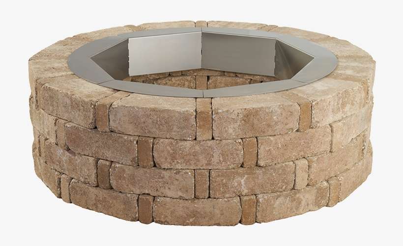 Creating Beautiful Landscapes With Pavers, Edgers, - Pavestone Rumblestone 46 In. X 14 In. Round Concrete, transparent png download