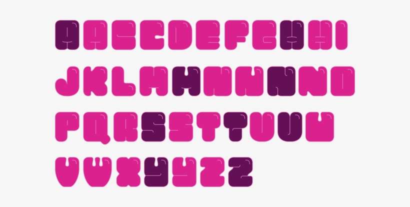 Prague-based Designer Of Bubblegum Font - Font Bubblegum, transparent png download