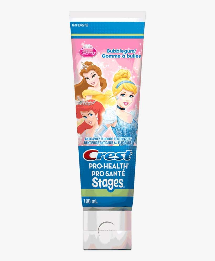 Crest Pro-health Stages Princess Toothpaste - Crest Pro-health Stages Toothpaste, transparent png download