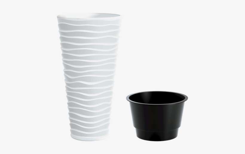 Echo Tall Round Planter - Prosper Plast Dpsa400-s449 39 X 75 Cm Sand Slim Flowerpot, transparent png download