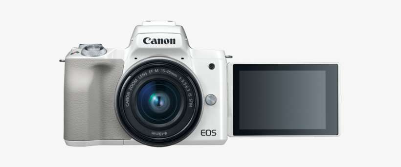The Camera Does Not Have A Image Stabilisation On The - Canon Eos M50 White, transparent png download