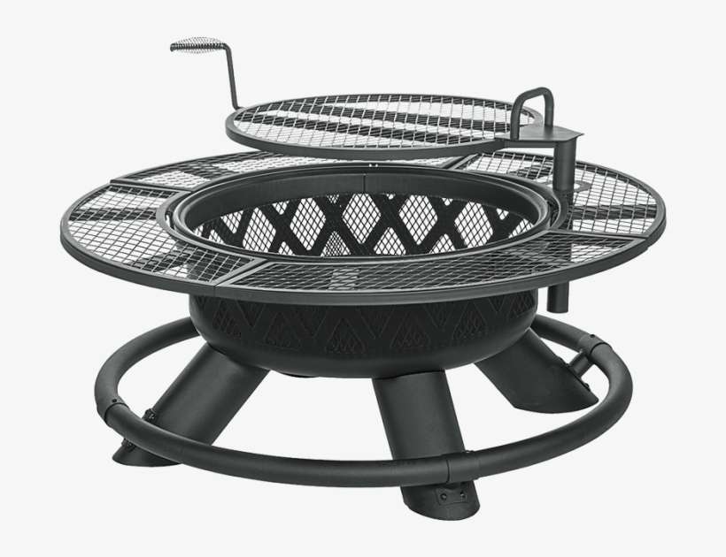 Big Horn Outdoors King Ranch Fire Pit, transparent png download