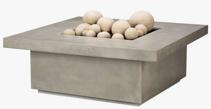 Capped Quadra Fire Pit Table - Fire Pit, transparent png download