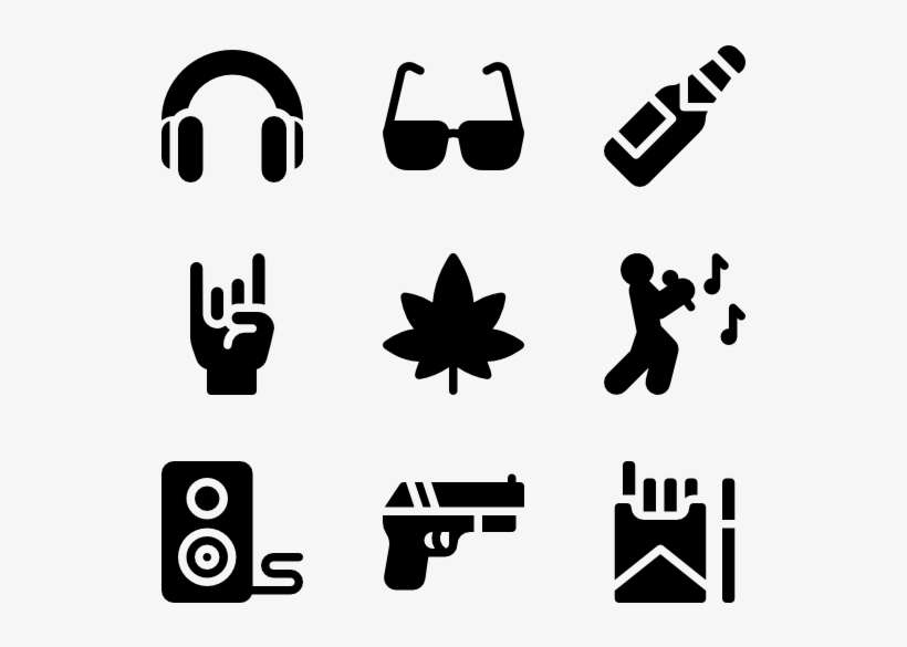 Hip Hop Fonts Png File - Hip Hop Icon, transparent png download