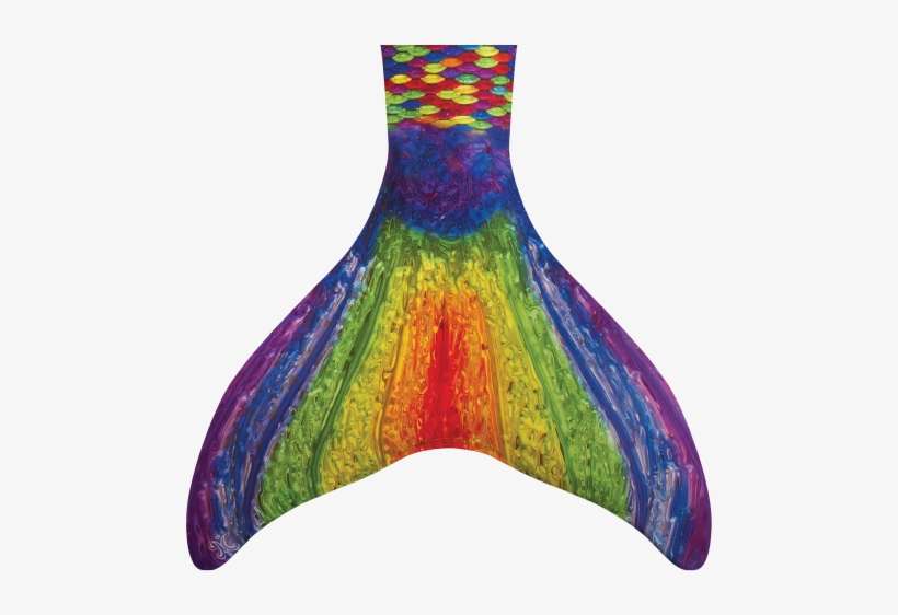 Serena's Rainbow Reef Mermaid Tail Finfriends - Serena's Rainbow Reef Mermaid Tail Skin, transparent png download