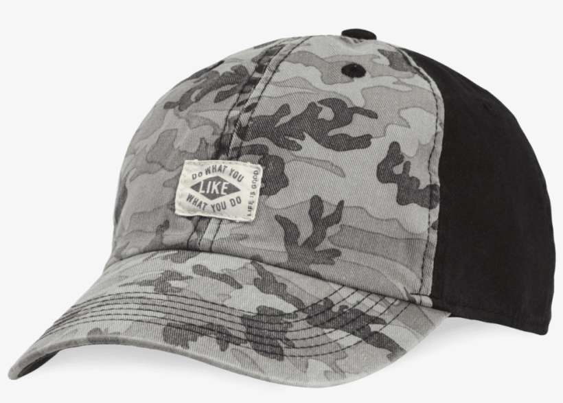 887941185672 - Life Is Good Camo Hat, transparent png download