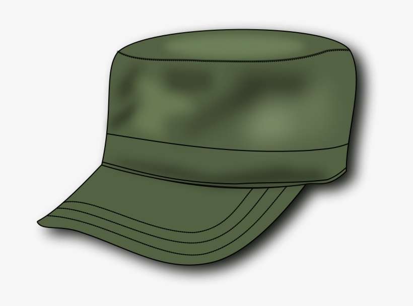 Cartoon School Hat - Military Hat Clip Art, transparent png download