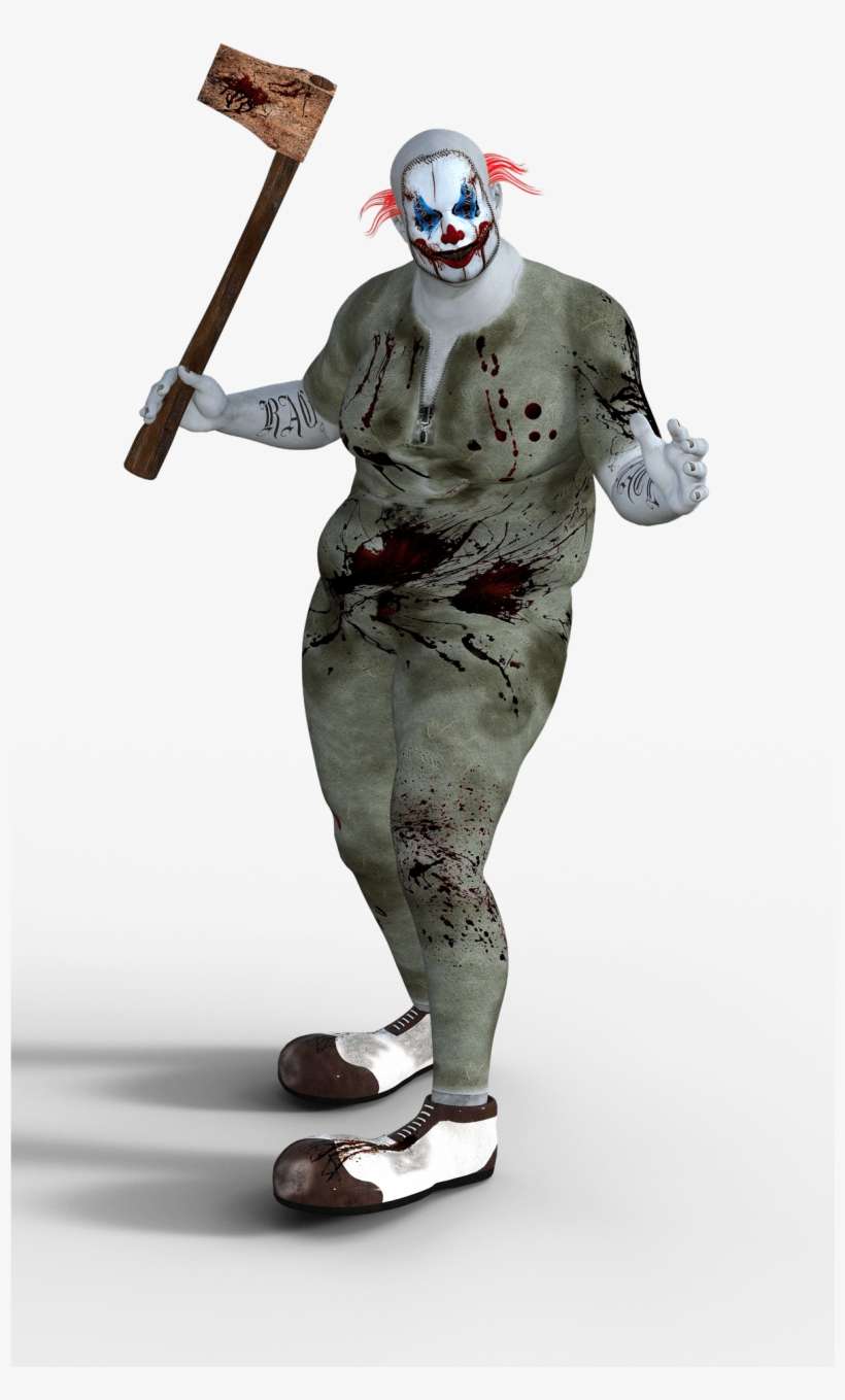 Clown, Terror, Horror, Scary, Halloween, Spooky, Evil - Clowns Killer Png, transparent png download