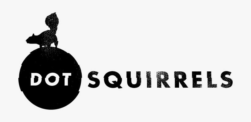 Dot Squirrels Logo - Graphic Design, transparent png download