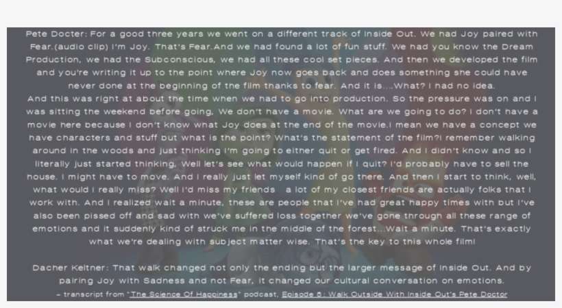 Directly From The Director's Mouth - Highway Star, transparent png download