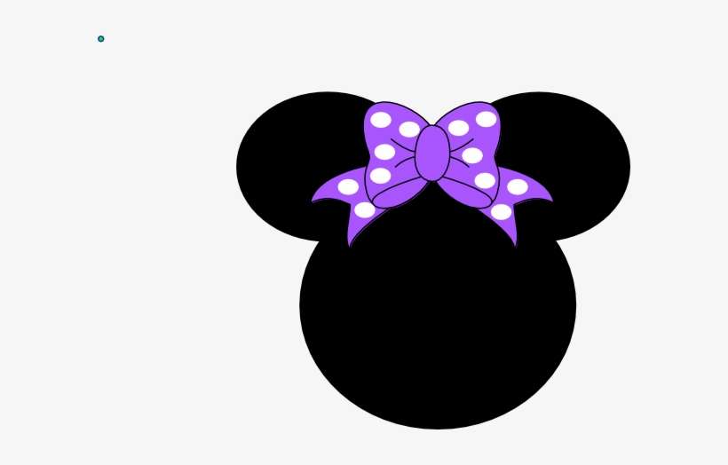 Computer Mouse Front View Icon Shape - Minnie Mouse Head Png, transparent png download