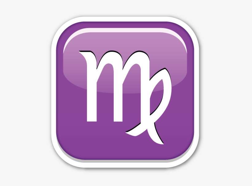 Virgo - Emoji Virgo, transparent png download
