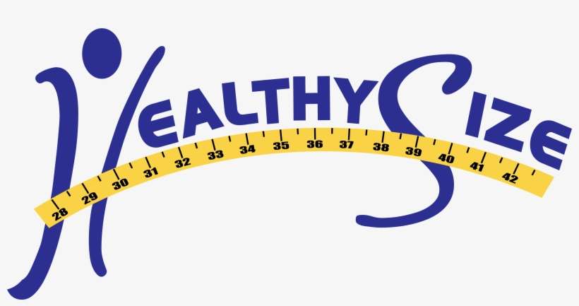 Healthy Size - Medical Weight Loss Line Art, transparent png download