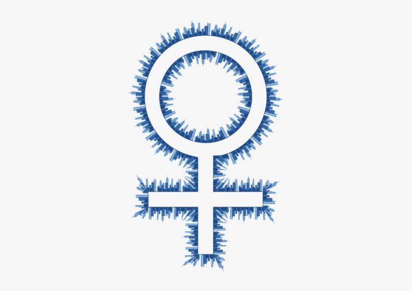 Philadelphia Skyline Silhouette Vector - Gender Symbol, transparent png download
