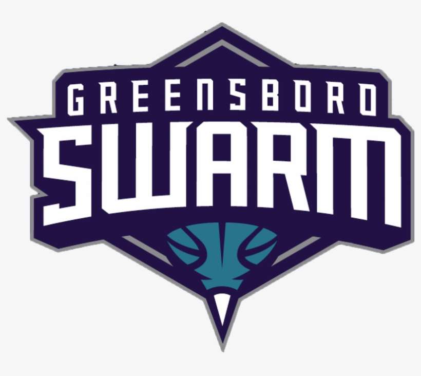 Charlotte Hornets On Twitter - Greensboro Swarm, transparent png download