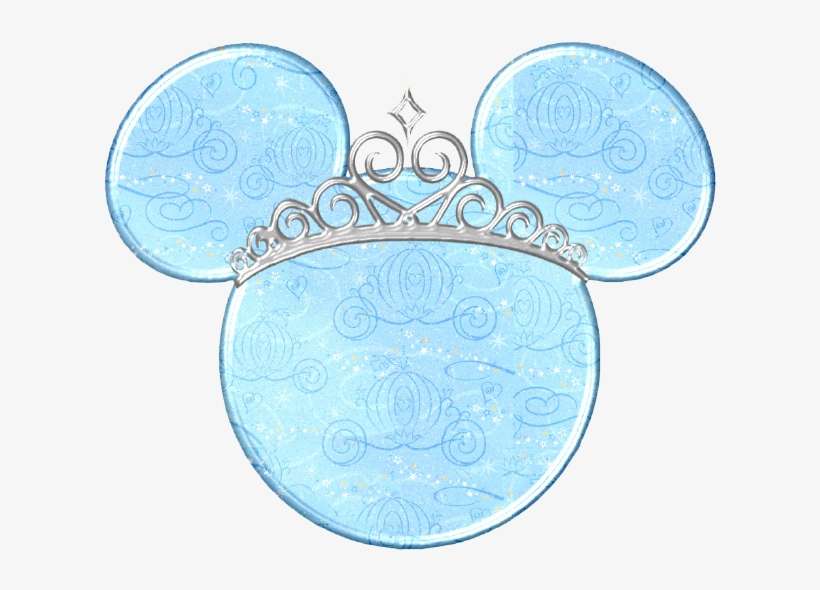 Bluc Coach Minnie Ears - Blue Minnie Mouse Head, transparent png download