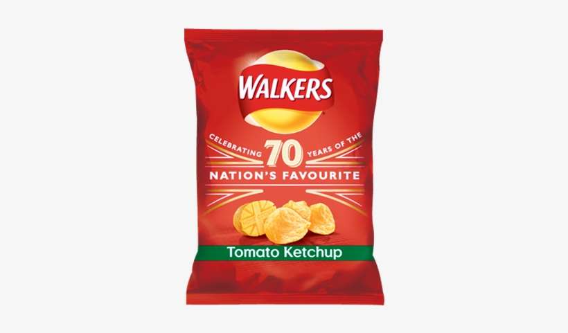 Tomato Ketchup - Walkers Crisps, transparent png download