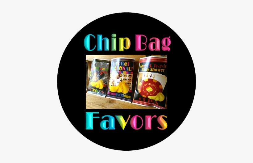 Printable Chip Bags - Party Favor, transparent png download