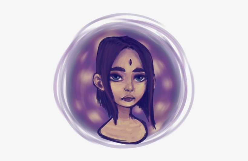 I Wanted To Try Out Painting In Photoshop - Raven, transparent png download