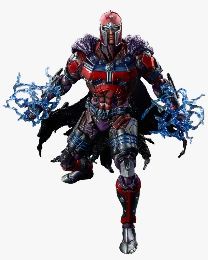 Magneto Play Arts Kai 10” Action Figure - Transformers, transparent png download