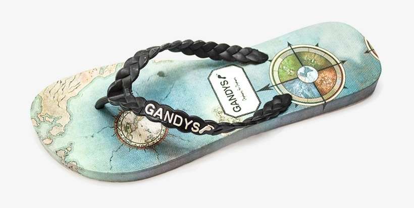Gandys Flip Flop Burned Ii - Gandys Flip Flops, transparent png download