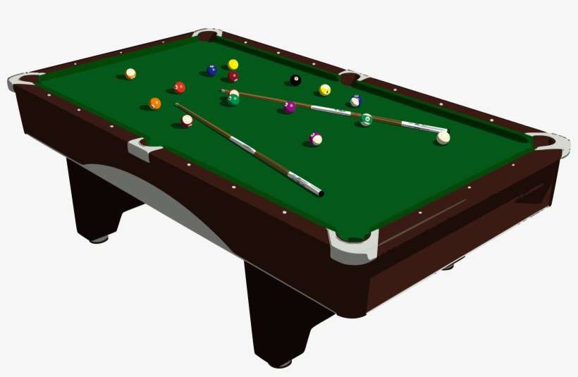 Billiard Table Png - Pool Table Png, transparent png download