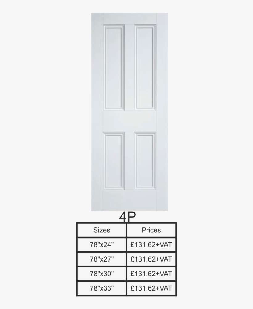 Internal White Door - Door, transparent png download