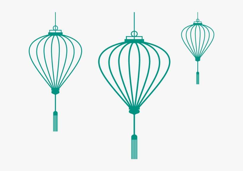 Vietnam Clipart Lantern - Hoi An Lantern Clipart, transparent png download