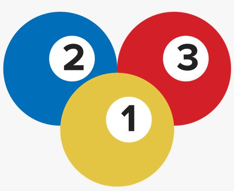 Billiard Ball Clipart Transparent - 3 Ball Clipart, transparent png download