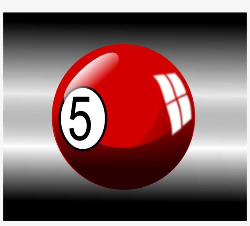 Boule De Billard 5, transparent png download