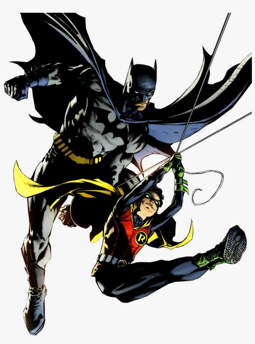 Batman And Robin Png Free Mart - Batman Vs Robin Png, transparent png download