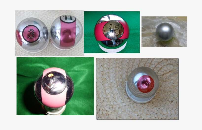 Chrome Billiards Balls - Chrome Pool Balls, transparent png download