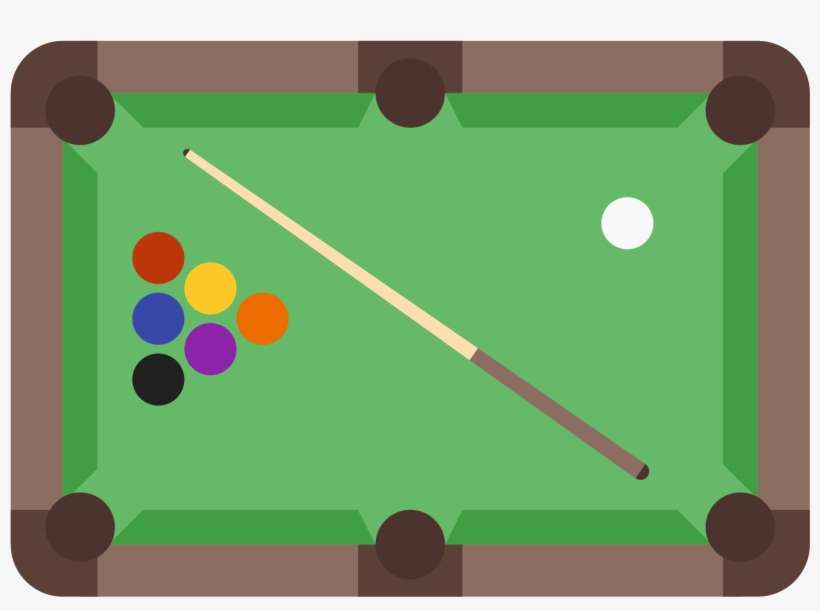Иконка Pool Table Скачать Бесплатно В Png И Векторе - Billar Png, transparent png download