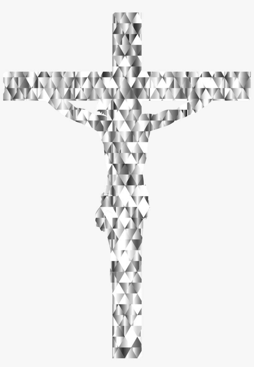 This Free Icons Png Design Of Diamond Gemstone Crucifix, transparent png download