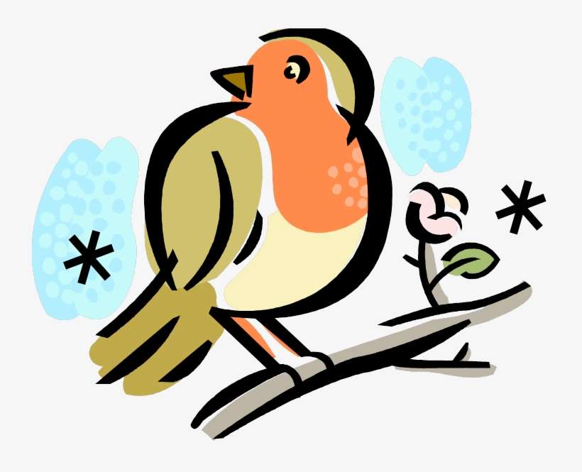 Robin - Christmas Acrostic Tagalog Poem, transparent png download