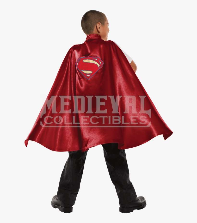 Kids Deluxe Superman Cape - Boy's Deluxe Superman: Batman V Superman Cape, transparent png download
