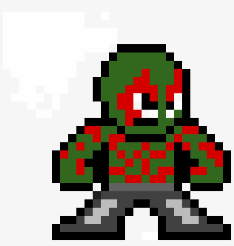 Drax - Dibujos Pixel De Deadpool, transparent png download