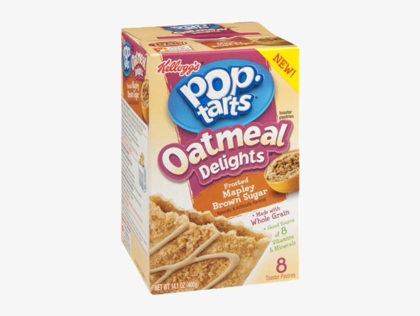 Kellogg's Pop-tarts Oatmeal Delights Frosted Mapley - New Pop Tarts Flavors 2019, transparent png download
