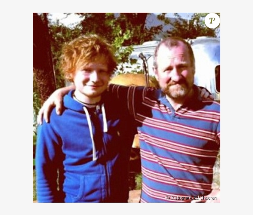 Ed Sheeran Et Son Père, John - Ed Sheeran With His Father, transparent png download